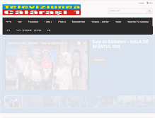 Tablet Screenshot of calarasi1.ro